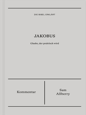 cover image of Jakobus | Kommentar